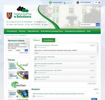 Powiatowy Urząd Pracy w Bolesławcu